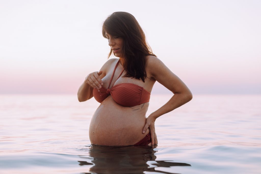 Maternity photoshoot Costa Brava
